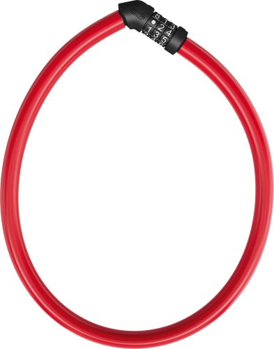 ABUS kábel lakat számzárral 4408C/65, piros (03619 cikkszámú - 650/65 helyettesítõ)