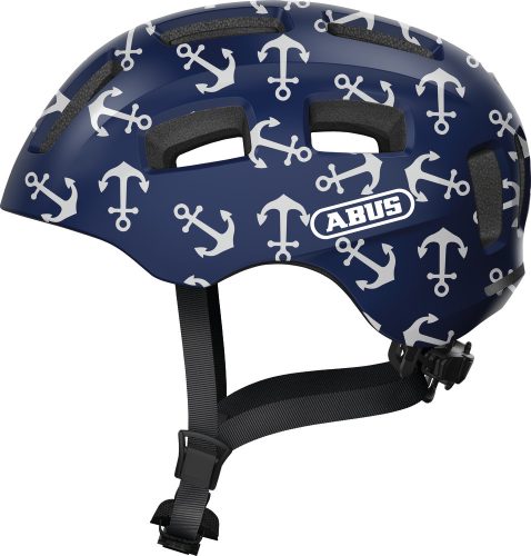 ABUS kerékpáros gyerek sisak Youn-I 2.0, In-Mold, blue anchor, S (48-54 cm)