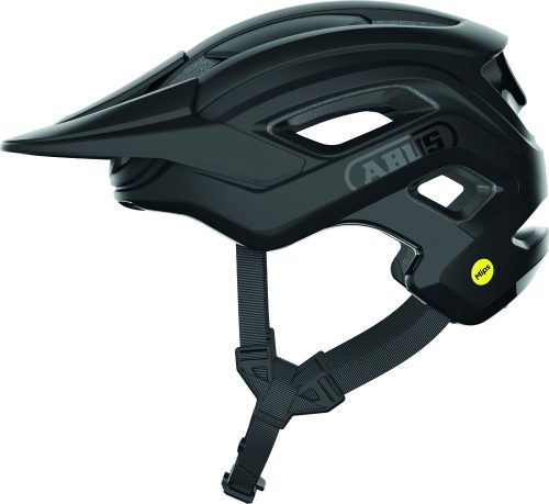 ABUS kerékpáros sport sisak Cliffhanger MIPS, In-Mold, velvet black, S (51-55 cm)