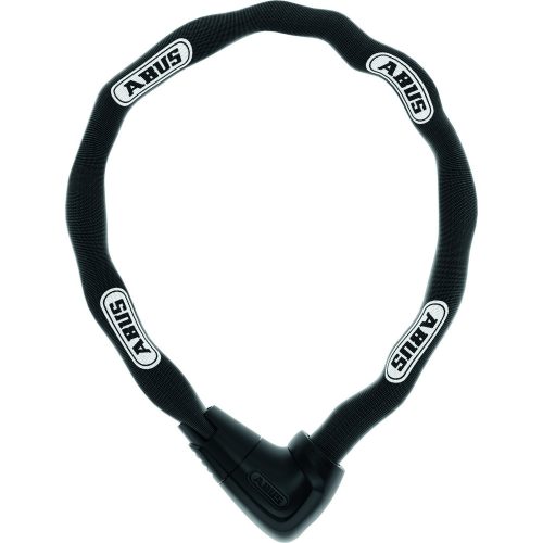 ABUS láncos lakat Steel-O-Chain 9809/110, XPlus zárszerkezettel, fekete, adott kulcshoz (kulcs számát kérem a megjegyzésbe írni)