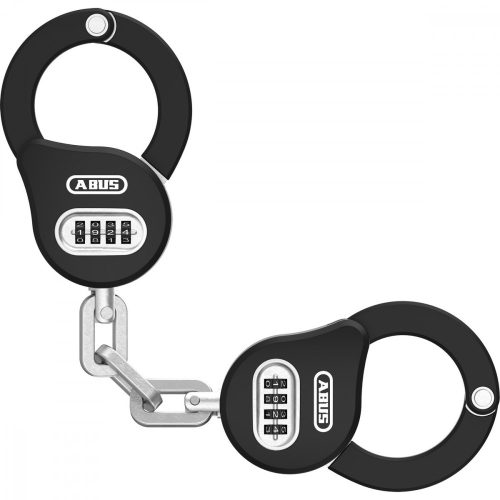 ABUS bilincses láncos lakat Chain Claw, 10 cm, fekete