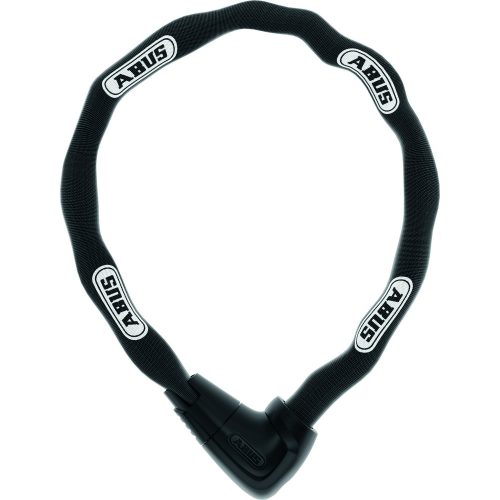 ABUS láncos lakat Steel-O-Chain 9808K/110, XPlus zárszerkezettel, fekete, adott kulcshoz (kulcs számát kérem a megjegyzésbe írni)