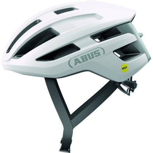 ABUS kerékpáros sport sisak Powerdome MIPS, In-Mold,  polar white M (54-58 cm)