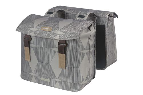 Basil dupla táska Elegance Double Bag, szürke