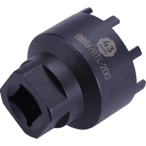 BTL-200 kerékpáros szerszám - lánctányér leszedő DirectPlug Bosch Gen 3/4, 24 mm-es villáskulcs kell hozzá, Bosch 3. és 4. generációs lánctányérokhoz, 43mm-es/8 fogas záróanyához