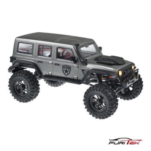 FX118 FURY Katana RTR ezüst, 1/18-as, szénkefe nélküli motorral, akkumulátorral, USB töltővel