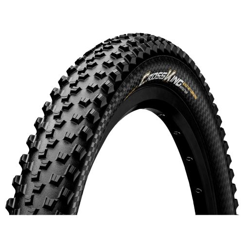 Continental MTB gumiabroncs kerékpárhoz 65-584 Cross King 2.6 ProTection 27,5x2,6 fekete/fekete, Skin hajtogathatós