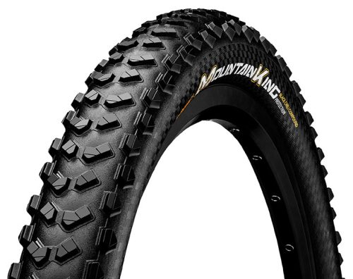 Continental MTB gumiabroncs kerékpárhoz 58-584 Mountain King 2.3 ShieldWall 27,5x2,3 fekete/fekete, Skin hajtogathatós