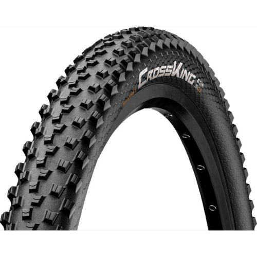 Continental MTB gumiabroncs kerékpárhoz 55-584 Cross King 2.2 27,5x2,2 (NK 0150147 cikkszám helyettesítõje) fekete/fekete, Skin