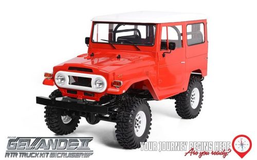 RC4WD Gelande II RTR Truck w/Cruiser Body Set