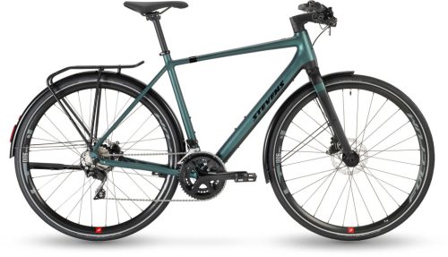 E-Strada 6.3.4 FEQ light assist városi elektromos kerékpár, ivy green