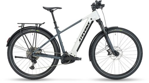 E-Juke FEQ crossover MTB hardtail elektromos kerékpár, classic grey