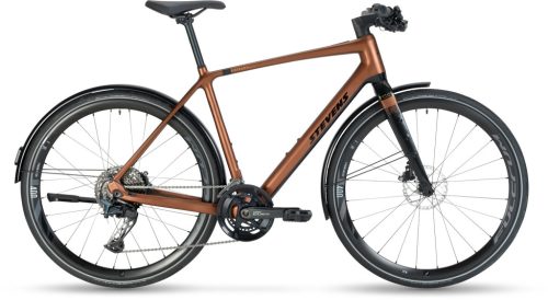 E-Strada 8.3.4 FEQ light assist városi elektromos kerékpár, bronze black