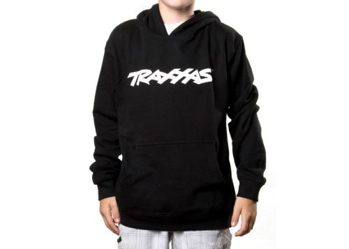 Hoodie schwarz/Traxxas Logo weiß S