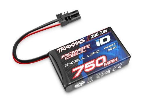 LIPO POWER CELL 750MAH 7,4V 2S 20C TRAXXAS ID DUGÓVAL (1/18 TRX-4M-hez)