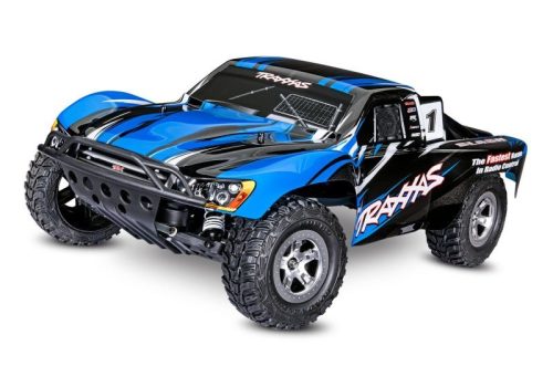 TRAXXAS Slash kék-R 1/10 2WD Short Course Racing Truck RTR