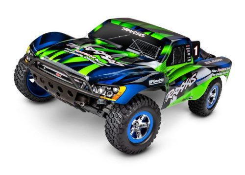 TRAXXAS Slash zöld 1/10 2WD Short-Course RTR 