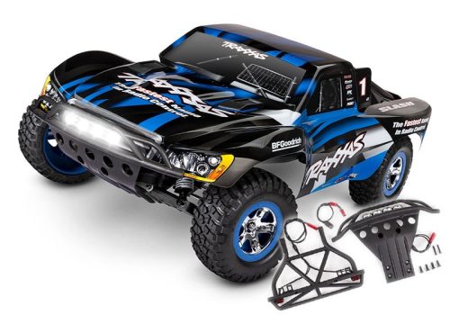 TRAXXAS Slash blau 1/10 2WD Short-Course RTR Slash-Sale