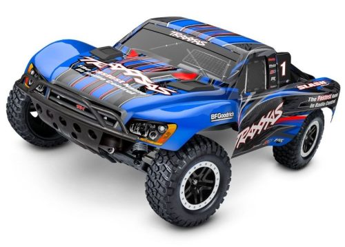 TRAXXAS Slash 1/10 2WD Short-CourseTruck blau RTR Slash-Sale