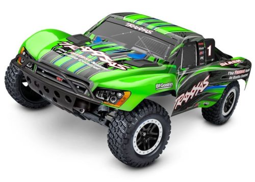 TRAXXAS Slash 1/10 2WD Short-CourseTruck grün RTR Slash-Sale