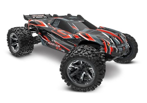 TRAXXAS RUSTLER 4X4 VXL HD PIROS 1/10 STADIUM TRUCK RTR KEFE NÉLKÜLI, AKKUMULÁTOR ÉS TÖLTŐ NÉLKÜL