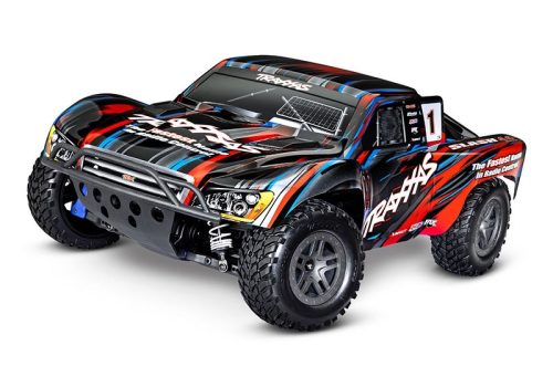 TRAXXAS Slash 4x4 BL-2S rot 1/10 Short-Course RTR