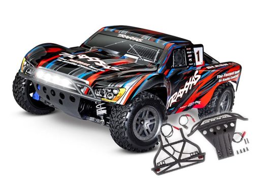 TRAXXAS Slash 4x4 BL-2S rot 1/10 Short-Course RTR Slash-Sale