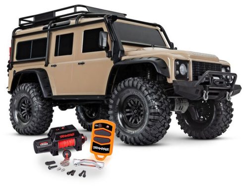 TRAXXAS TRX-4 LR Defender sand 1/10 Crawler RTR