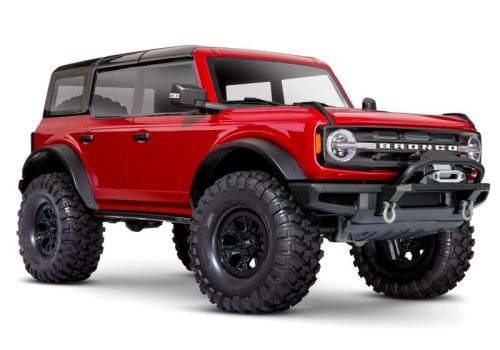 TRAXXAS TRX-4 2021 Ford Bronco piros 1/10 Crawler RTR kefés motorral, akkumulátor és töltő nélkül