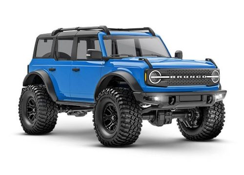 TRAXXAS TRX-4M Ford Bronco 4x4 kék 1/18 Crawler RTR, kefés motorral, akkumulátorral és USB töltővel